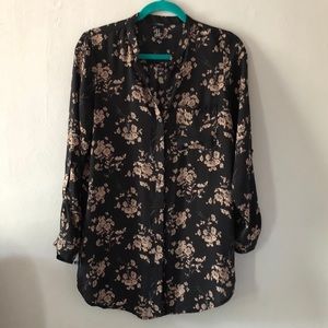 Floral Button Down Shirt